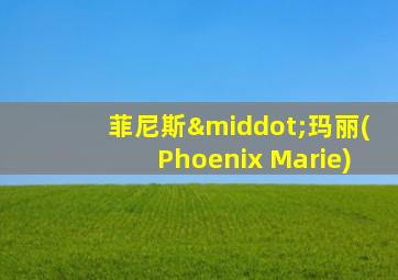 菲尼斯·玛丽(Phoenix Marie)